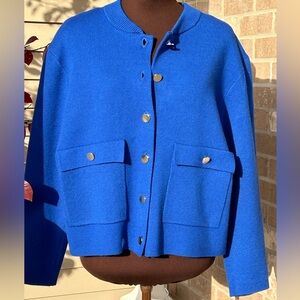 Marc New York Blue Women's Cardigan